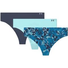 UNDER ARMOUR UA Pure Stretch NS Nov THONG (3ks) modrá