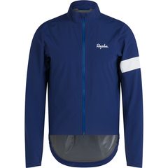 RAPHA Jacket Core Rain, Medieval Blue / White Alyssum