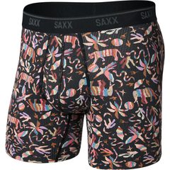 SAXX QUEST QUICK-DRY MESH BB FLY, adobe zoo-black