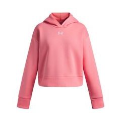 UNDER ARMOUR Rival Fleece Hoodie-PNK