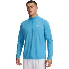 UNDER ARMOUR UA Tech Textured 1/2 Zip 453-BLU