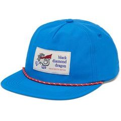 BLACK DIAMOND SYNTHETIC ROPE HAT Drifter Blue-Wht Dragon Patch