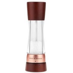 COLE&MASON Mlýnek na sůl Derwent Chestnut Rose Gold