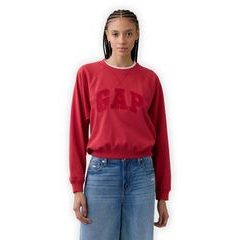 GAP 888007-00 Oversize mikina s logem Červená