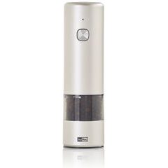 ADHOC i.Mill, dobíjecí na USB-C, světle šedý, nerez/plast/akryl, 17 cm