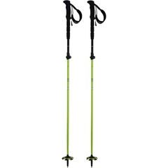 BLIZZARD Tour telescopic ski poles, black/lime green