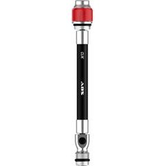 LEZYNE ABS FLEX HOSE WITH CLIK™ CHUCK-BLACK