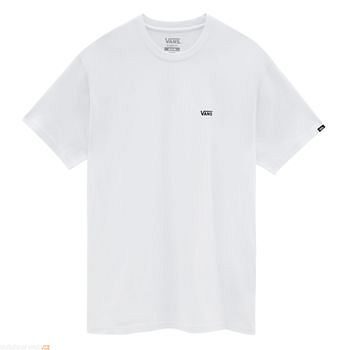 LEFT CHEST LOGO T-SHIRT, White-Black - men's t-shirt - VANS - 19.34 €