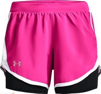  Fly By 2.0 Short, pink/white - women's running
