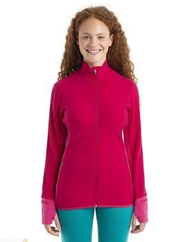 RealFleece™ Merino Descender Long Sleeve Zip Hood Jacket - Icebreaker (EU)