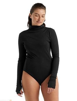 All You Want Black Thermal Turtleneck Bodysuit