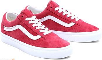 Old Skool PIG SUEDE HOLLY BERRY - sneakers for women - VANS