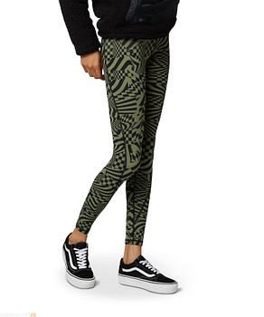  Ts57 Detour Legging Black/Green - Women's leggings - FOX -  67.80 € - outdoorové oblečení a vybavení shop