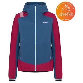 LA SPORTIVA Aequilibrium Softshell Jkt W, Opal/Red Plum
