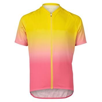 POC Y's XC Jersey Gradient Aventurine Yellow/Actnium Pink
