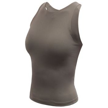 SENSOR INFINITY ECO dámský crop top stone grey