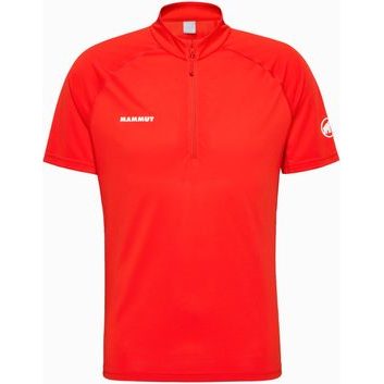 MAMMUT Ducan FL Half Zip T-Shirt Men mammut red
