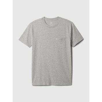 GAP 857901-08 Tričko s kapsičkou Šedá