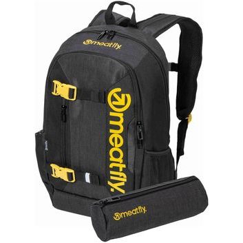 MEATFLY Basejumper 22, Black / Charcoal Heather