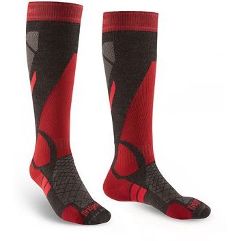 BRIDGEDALE Ski Lightweight graphite/red
