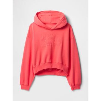 GAP Oversize crop mikina Oranžová