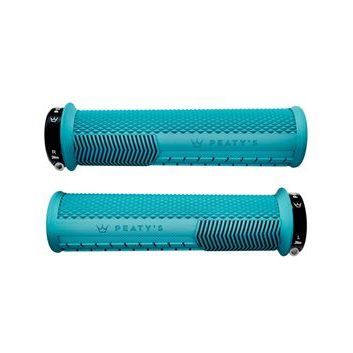 PEATYS MONARCH KNURL THIN 30-32mm TURQUOISE