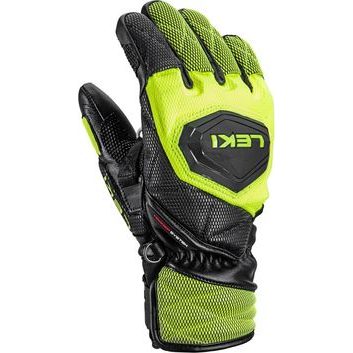 LEKI WCR Venom 3D Junior black-ice lemon