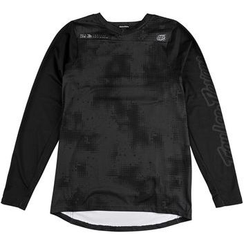 TROY LEE DESIGNS LS JERSEY SKYLINE CHILL SCATTERED CARBON