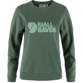 FJÄLLRÄVEN Fjällräven Logo Sweater W Deep Patina-Misty Green