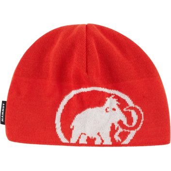 MAMMUT Tweak Beanie mammut red-white