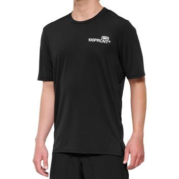 100% AIRMATIC Short Sleeve Jersey Black
