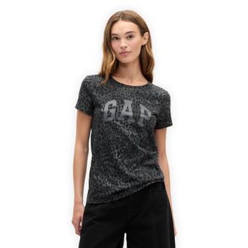 GAP 776775-16 Tričko s logem Šedá