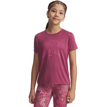 UNDER ARMOUR Tech Varsity Graphic SS-RED