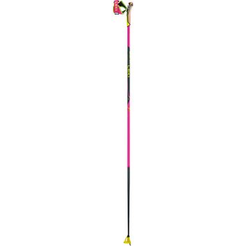 LEKI HRC max, neonpink-neonyellow-carbon structure