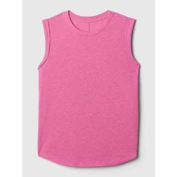 GAP 878221-05 Lněný tílkový top Růžová