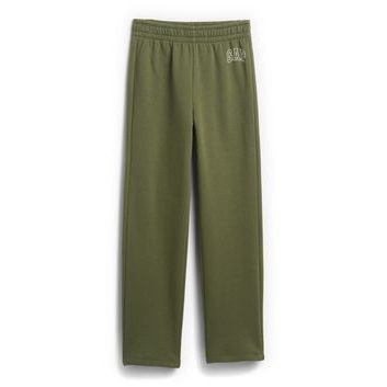 GAP 798154-00 Dětské tepláky s logem Zelená