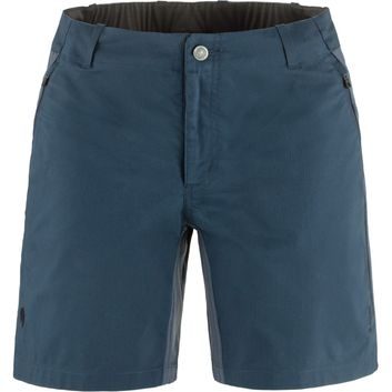 FJÄLLRÄVEN Hoja Hybrid Shorts W Navy