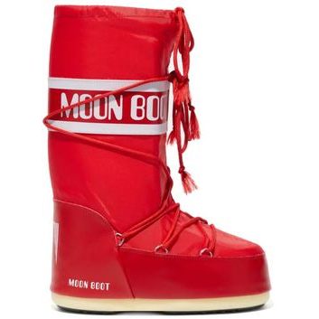 MOON BOOT ICON NYLON RED