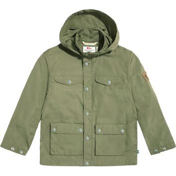 FJÄLLRÄVEN Kids Greenland Jacket Green