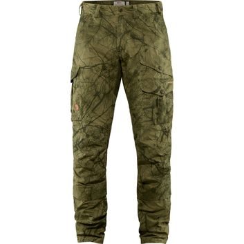 FJÄLLRÄVEN Barents Pro Hunting Trousers M Green Camo-Deep Forest