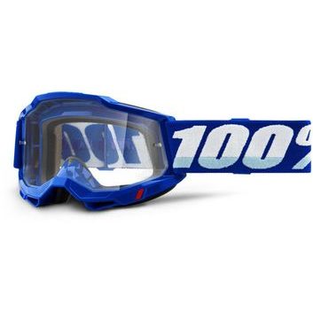 100% ACCURI 2 OTG Goggle - Blue - Clear Lens