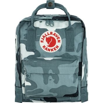 FJÄLLRÄVEN Kånken 7 Graphics Mini Nimbus Blue-Hidden Animals
