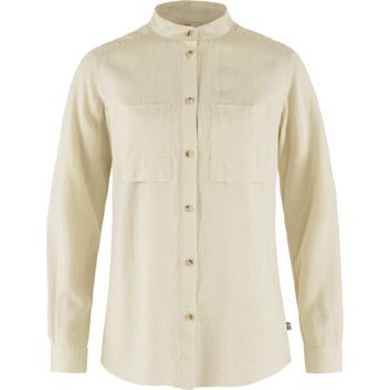 FJÄLLRÄVEN Övik Hemp Shirt LS W Chalk White