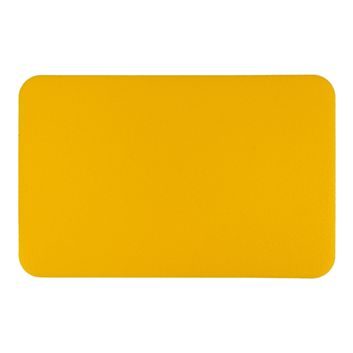 YATE Obdelníkové sedátko bez ucha - žluté