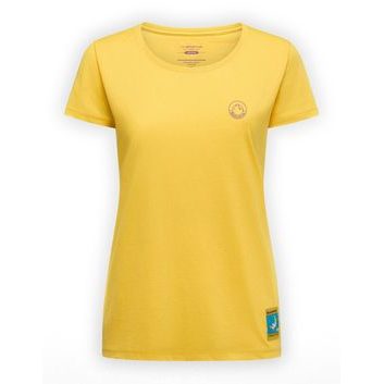 LA SPORTIVA Climbing on the Moon T-Shirt W Giallo/Viola