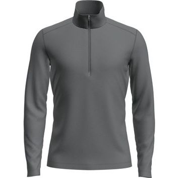 ICEBREAKER M 200 Oasis LS Half Zip GRITSTONE HTHR-013