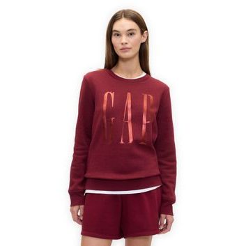 GAP 800444-04 Mikina s logem Červená