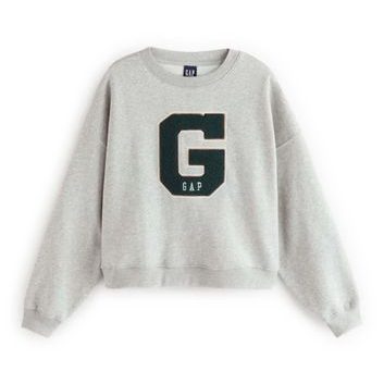 GAP 894328-03 Mikina s logem Šedá