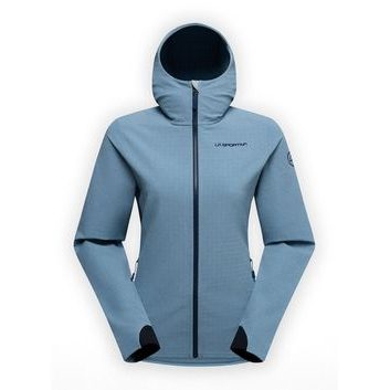 LA SPORTIVA Descender Storm Jkt W Limestone/Night Sky