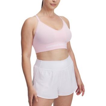 UNDER ARMOUR Vanish Seamless Low Bra růžová